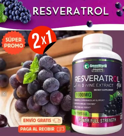 2X1 🎁 RESVERATROL PLUS®